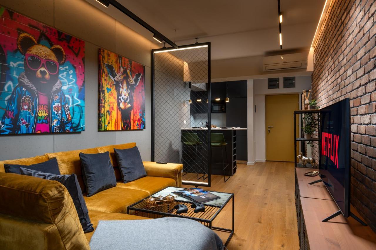Brooklyn Studio - Aviatiei Park - Netflix - Parking بوخارست المظهر الخارجي الصورة